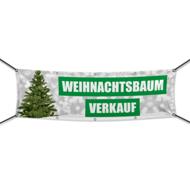 Weihnachtsbaumverkauf Werbebanner, Wunschformat (2141)