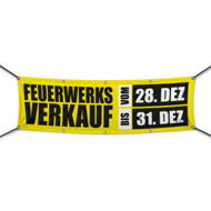 Feuerwerksverkauf Werbebanner, Banner in 6 Größen (2173)