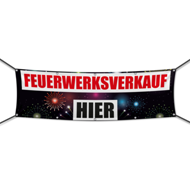 Feuerwerksverkauf Werbebanner, Banner in 6 Größen (1549)