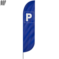 Parkplatz Beachflag, 3 Modelle, 4 Größen (1499)