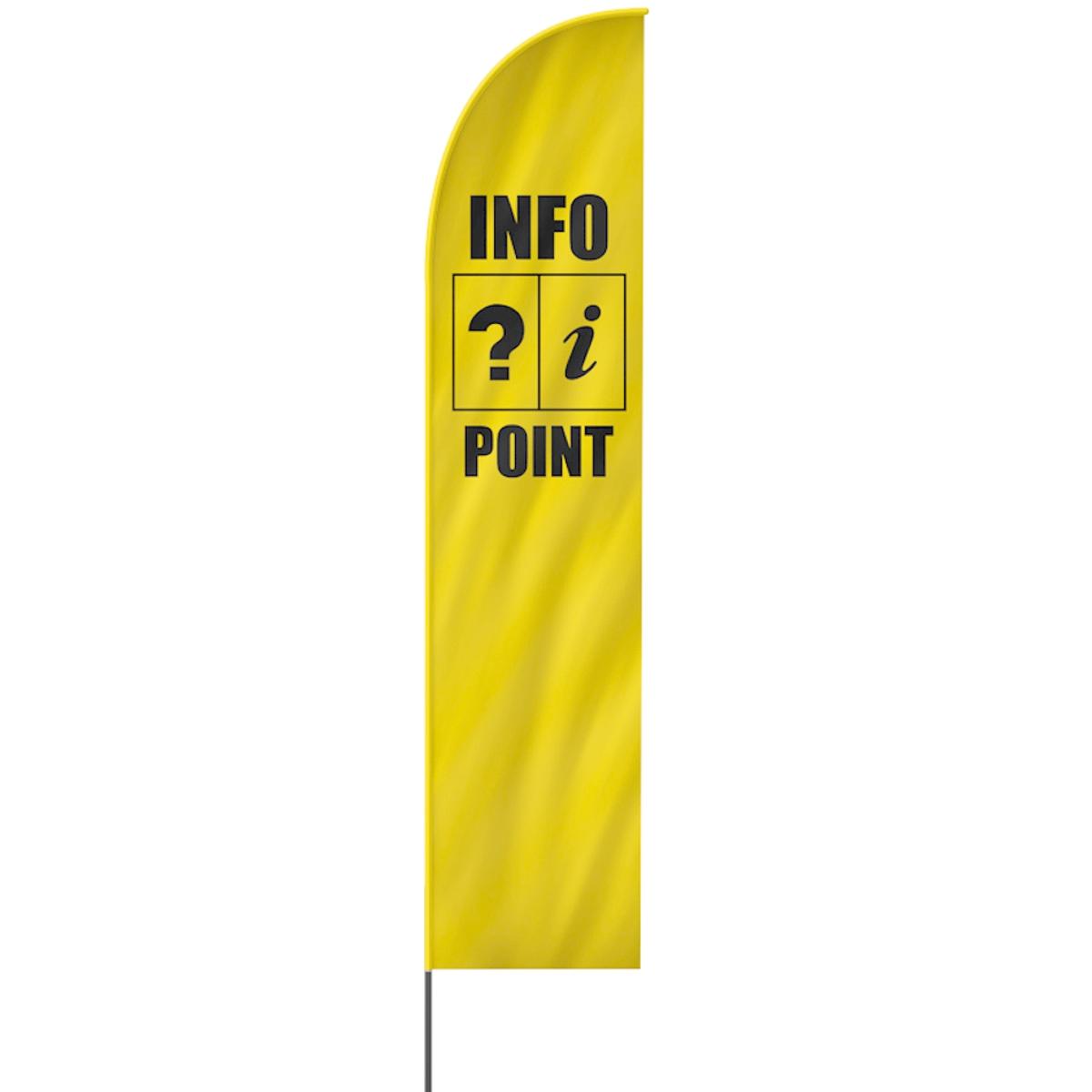 Information Beachflag, 3 Modelle, 4 Größen (1641)