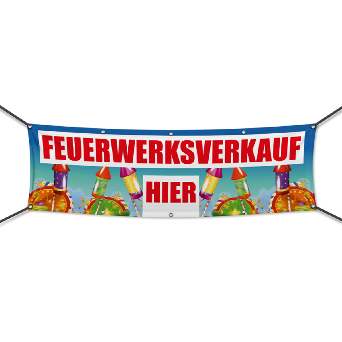 Feuerwerksverkauf Werbebanner, Banner in 6 Größen (1548)