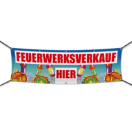 Feuerwerksverkauf Werbebanner, Banner in 6 Größen (1548)