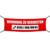 Wohnung zu vermieten Werbebanner, Banner in 6 Größen (1721)