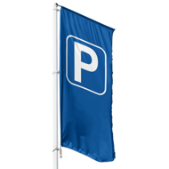 Parkplatz Hissflagge, Fahne in 6 Größen (1499)