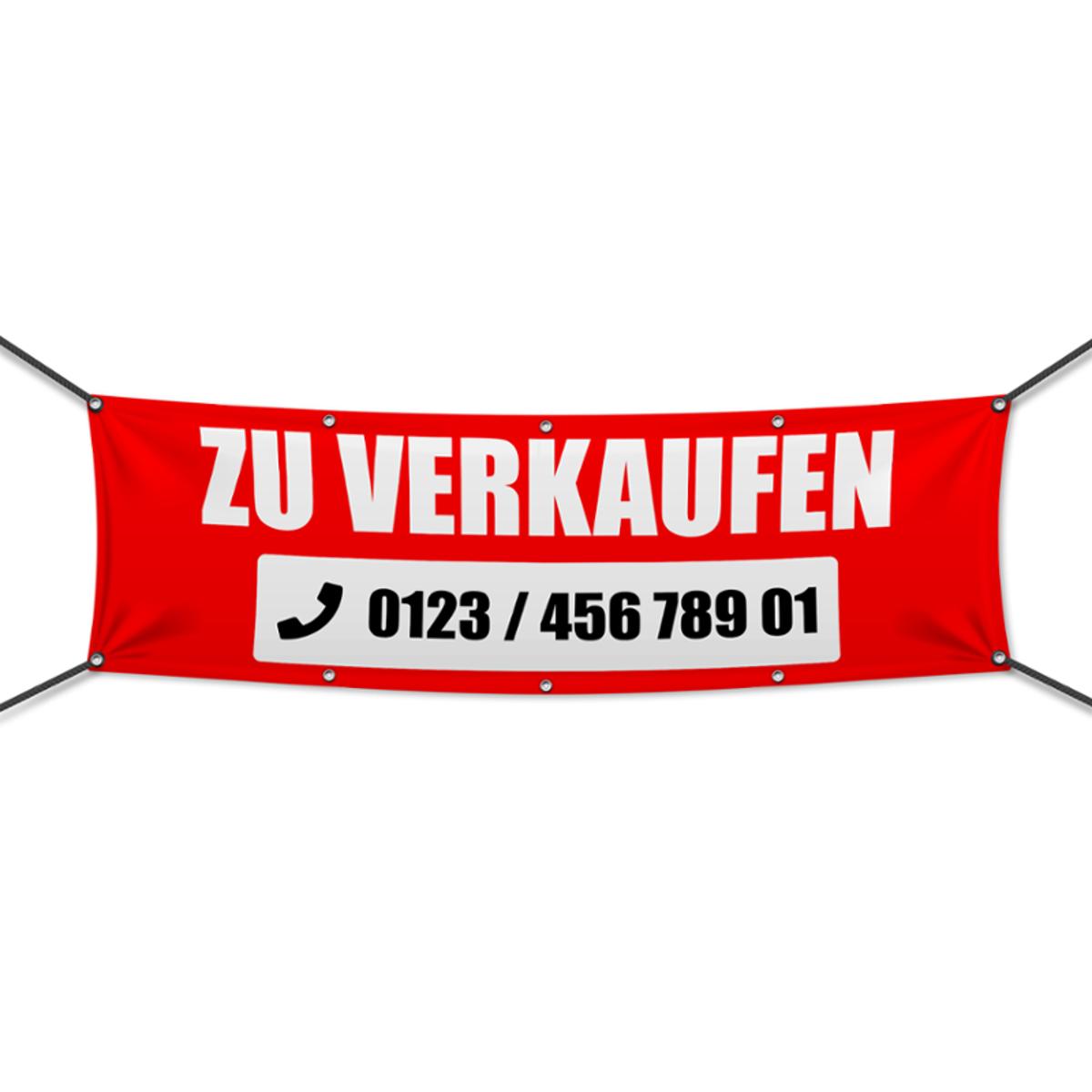 Zu verkaufen Werbebanner, Banner in 6 Größen (4016)