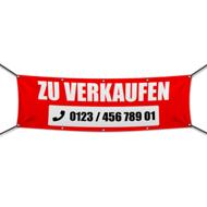 Zu verkaufen Werbebanner, Banner in 6 Größen (4016)