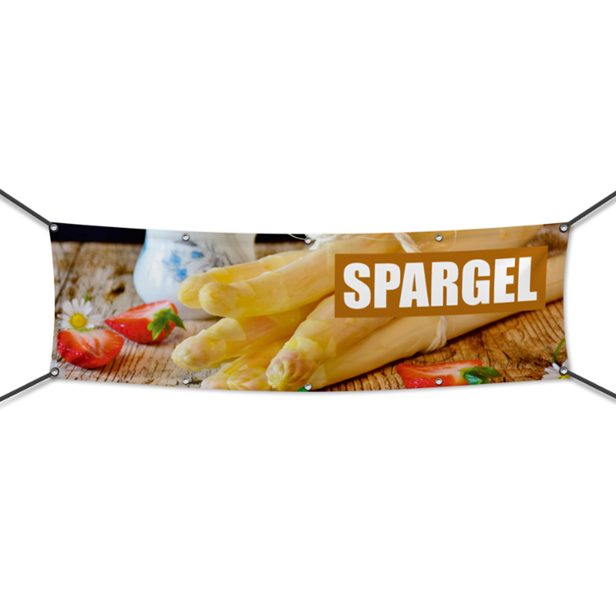 Spargel Werbebanner, Banner in 6 Größen (1935)